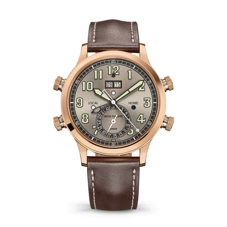 UK Swiss Made Replica Patek Philippe Ref. 5520RG Alarm Travel Time
