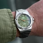 The UK Luxury Replica IWC Ingenieur Automatic 40 Green, Inspired By Brad Pitt’s Watch In The F1 Movie