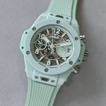 UK High Quality Replica Hublot Big Bang Unico Mint Green and Petrol Ceramic