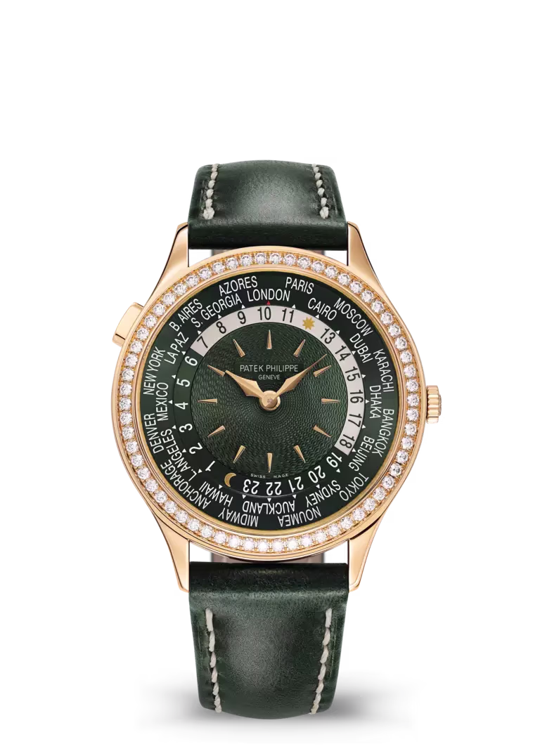 UK Swiss Replica Patek Philippe Complications 7130R-014 Watches: Cosmopolitan Elegance In Olive Green